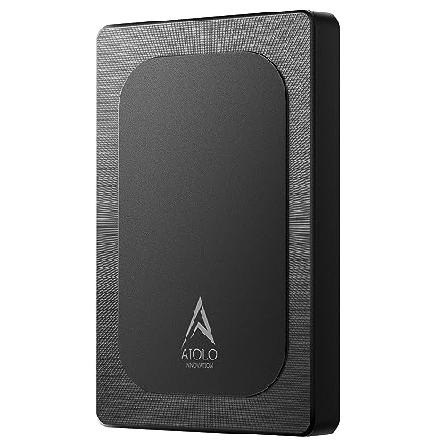 Aiolo Innovation Externe Festplatte 500GB Tragbar 2.5 Zoll Externe HDD, USB 3.0 für PC, Mac, TV, PS4, Xbox, Wii u, Kompatibel mit Mac und Windows