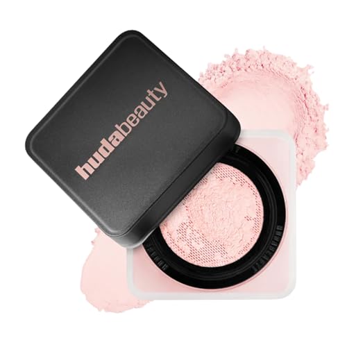 HUDA BEAUTY Easy Bake Lose Back- und Fixierpuder Vollgröße - KIRSCHBLÜTE (Durchscheinendes zartes Rosa)