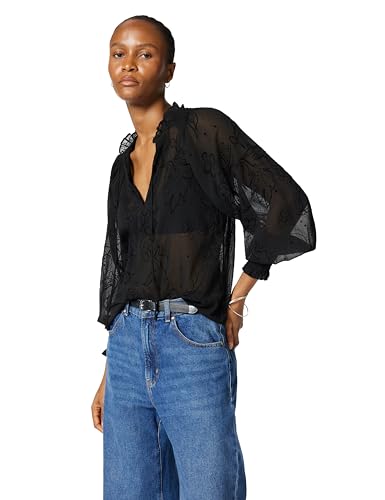 Desigual BLUS_Floki, 2000 Black, S