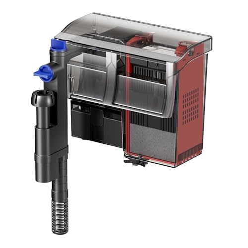 SunSun CBG-500 Hang On Filter mit UVc-Lampe, Anhängefilter 500 l/h, für Aquarien bis 115 L