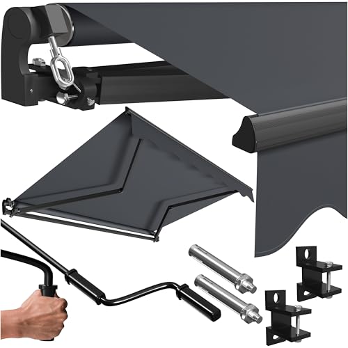 KESSER® Gelenkarmmarkise Vormon. 300 x 250 cm Anthrazit