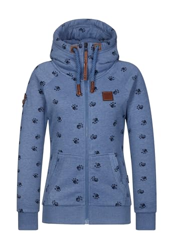 Naketano Damen Sweatjacke, nasty mint melange, S