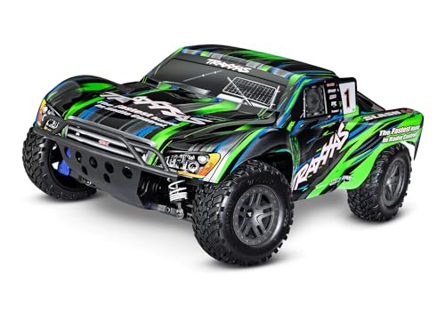 TRAXXAS Slash 4x4 grün RTR 1/10 Short-Course Truck für Männer und Frauen ab 14 Jahren