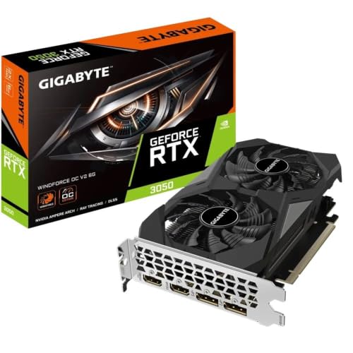 Gigabyte GeForce RTX 3050 WINDFORCE OC V2 6GB GDDR6