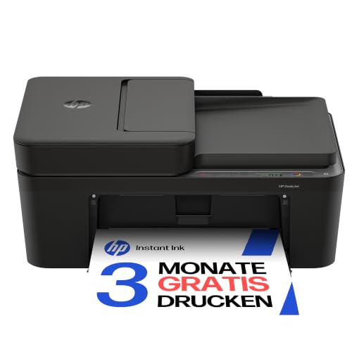 HP DeskJet 4320 Multifunktionsdrucker, 3 Monate gratis drucken Instant Ink inklusive, Drucker, Kopierer, Scanner, WLAN, Automatischer Vorlageneinzug, Tinte: 308/308e