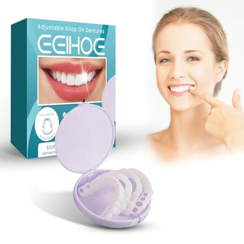 Falsche Zähne Veneers, Provisorisches Zahn-Veneerset, 50g, Temporäres Zahnreparaturset, Natürlich Aussehend, Für Alle Sozialen Anlässe, Zähne Schöner Und Selbstbewusst Lächeln (1 Stück)