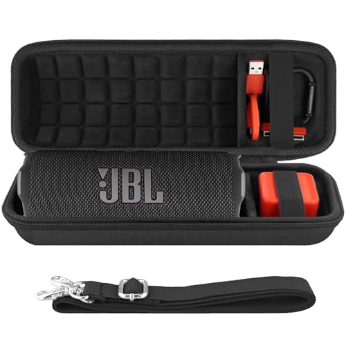 co2CREA Hartschalen-Schutzhülle für JBL Flip 7 FLip6 Flip 5, tragbarer Bluetooth-Lautsprecher (nur Box)