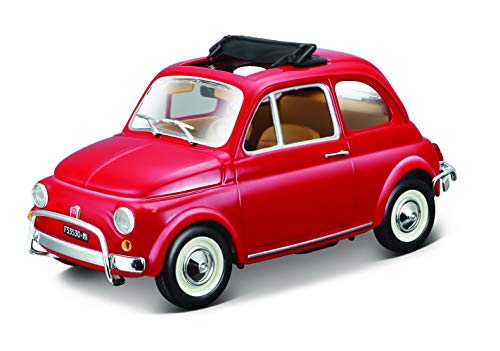 Bburago - FIAT 500L (1968) - Realistisches Modellauto im Maßstab 1:21, offizielle FIAT-Lizenz, empfohlenes Alter 3+ Jahre