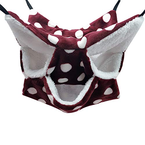 luckything Nagetier Hängematte,DREI Ebenen Hängematte Kleintier Höhle Haus Häuschen Ratte Chinchilla Frettchen Hamster Für Ratten, Hamster, Chinchillas Und Eichhörnchen