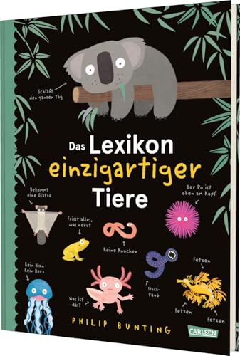 Das Lexikon einzigartiger Tiere: Humorvolles Kinderwissen ab 4 Jahren zu über 55 witzigen Tieren vom Regenwurm bis zum Waldmurmeltier
