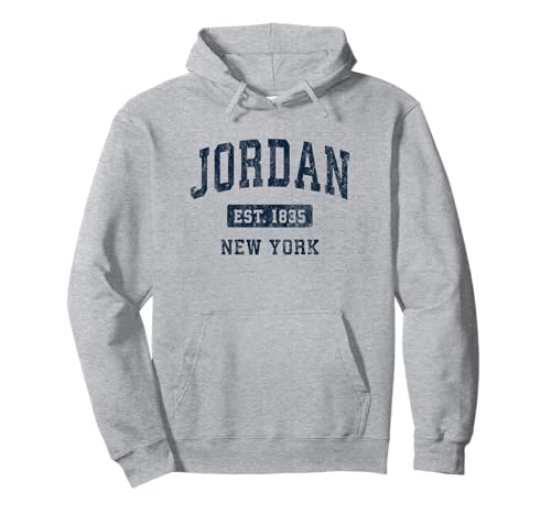 Sportliches Sportdesign im Vintage-Stil von Jordan New York NY Pullover Hoodie