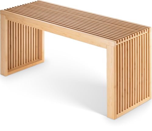 Bambus Sitzbank Flur - Sitzbank Esszimmer - Holzbank Flur - Esszimmerbank