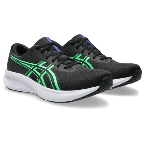 ASICS Herren Patriot 14 Sneaker, Black Vital Green, 46 EU