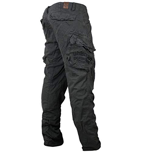 Yakuza Premium Herren Cargo Pants Hose 2666 Stone dunkelgrau 3XL