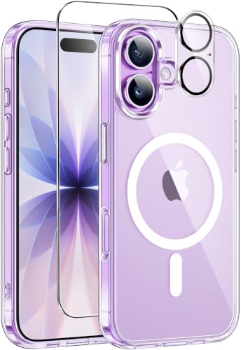 ivencase Magnetisch Hülle für iPhone 17, Klar