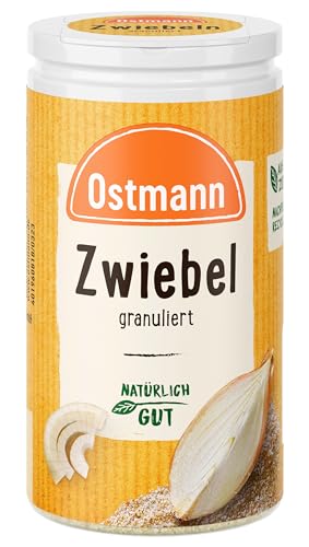Ostmann Gewürze - Zwiebeln granuliert | Zwiebelpulver zum Würzen herzhafter Gerichte | 40 g in recyclebarer Dose
