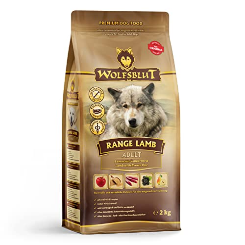 Wolfsblut - Range Lamb - 2 kg - Lamm - Trockenfutter - Hundefutter - Getreidefrei