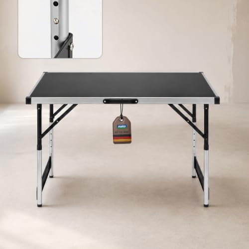 mako Multifunktionstisch 60x100cm - Höhenverstellbar, Klapptisch