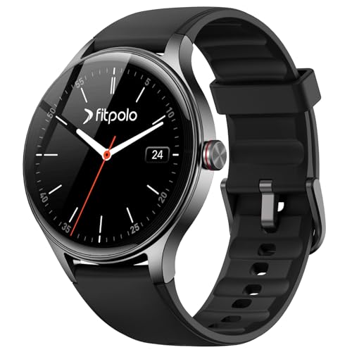 Smartwatch Herren Damen, 1.57'' HD Smart Watch mit Telefonfunktion, Fitness Tracker Schlafmonitor/Herzfrequenz, Fitnessuhr Herren 120+ Sport 3ATM Wasserdicht, Uhr für Samsung/Android/iOS, 2 Armbänder
