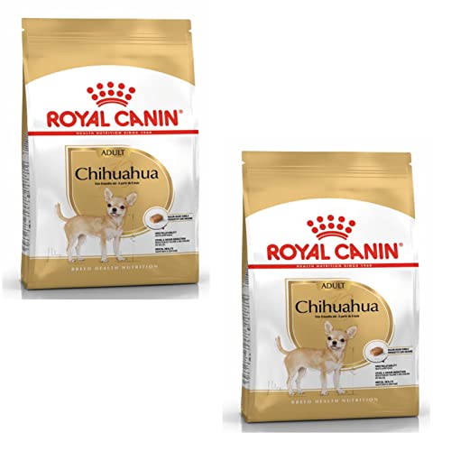 Royal Canin Chihuahua Adult | Doppelpack | 2 x 500 g | Trockenfutter für ausgewachsene Chihuahuas | Zur Unterstützung der Stuhlqualität und der Zahngesundheit | Hohe Akzeptanz