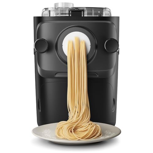 Philips PastaMaker 7000 Serie, Schwarz, 8 Pastasorten, Automatisches Wiegen