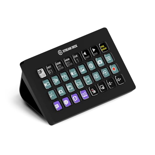 Elgato Stream Deck XL – erweiterter Studio-Controller, 32 Makrotasten, auslösen von Aktion in Apps und Software wie OBS, Twitch, YouTube und anderen, für Mac und PC