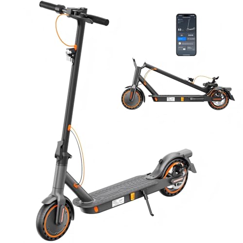E Scooter S3ABE mit Straßenzulassung, 350W Motor, 20 km/h, 35 km Reichweite, E-ABS & Scheibenbremse, Seemar Faltbarer E-Roller