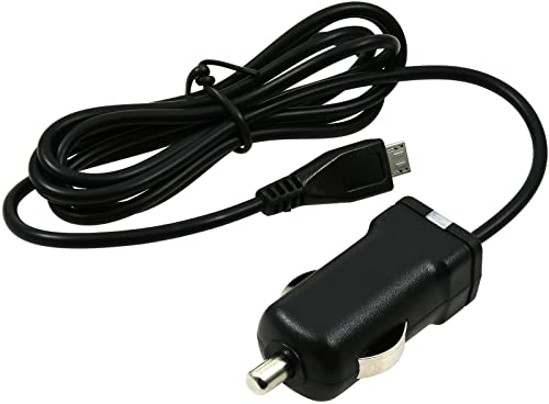 KfZ-Ladekabel mit Micro-USB 1A Schwarz für LG L40, 12V-24V