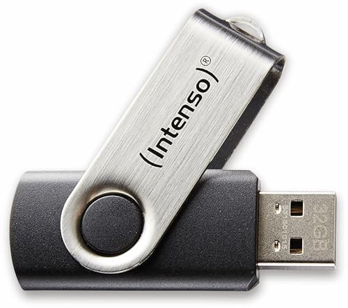 Intenso Basic Line 8 GB USB-Stick USB 2 silber/schwarz