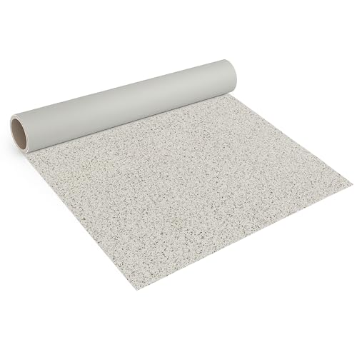 Internethandel Pfordt CV Bodenbelag Lugana Granit Stein Optik, 100x200 cm, pflegeleichter PVC Vinylboden in Steinoptik, Meterware für Küche und Wohnzimmer