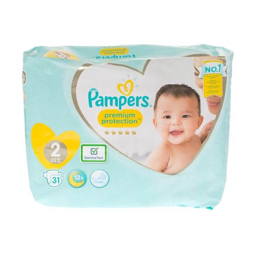 Pampers Premium Schutzwindeln Größe 2, 31 Stück