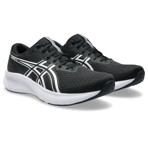 ASICS Herren Patriot 14 Sneaker, Black White, 40 EU