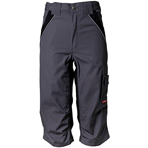Planam 2556060 Herren Plaline ¾-Hose Schiefer, schwarz, Größe 60