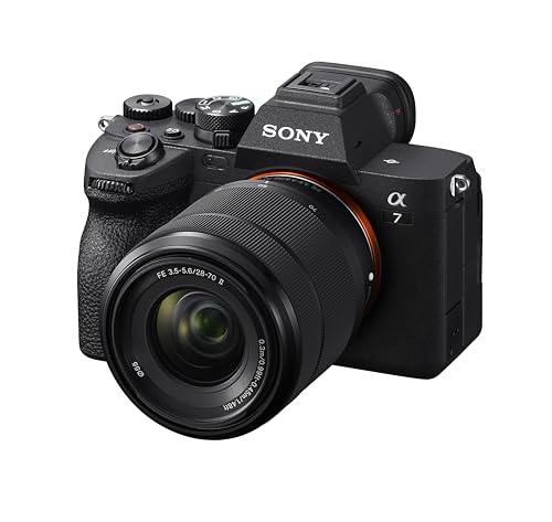 Sony Alpha 7 IV Vollformat Systemkamera mit 28-70 mm f/3.5-5.6 II – 33 MP, Echtzeit-Autofokus, 10 B/s, 4K 60p Video, Touchscreen, Profi-Features für Foto & Film