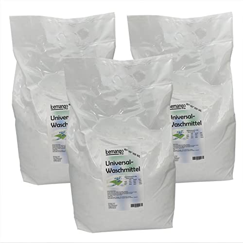 Bemango Universal Waschpulver Colorwaschmittel 3x10kg wohlriechend