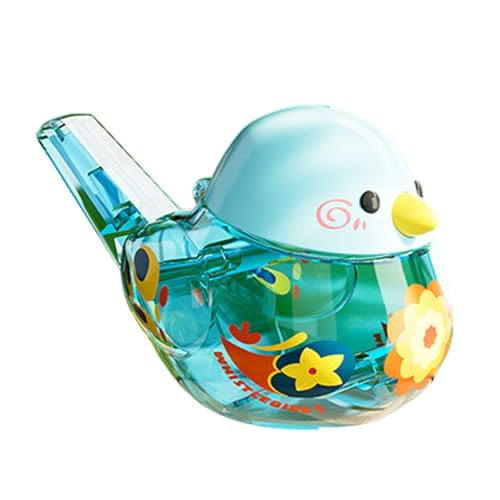 Vogelwasserpfeife - 9,5 X 6 X 6 Cm Cartoon Noise Maker | Realistische Charmante Vögel Design | Musikinstrument, Transparente Kammer Mit Wasser Und Lanyard, Bildungsspielzeug Für Kinder, Schulpreise