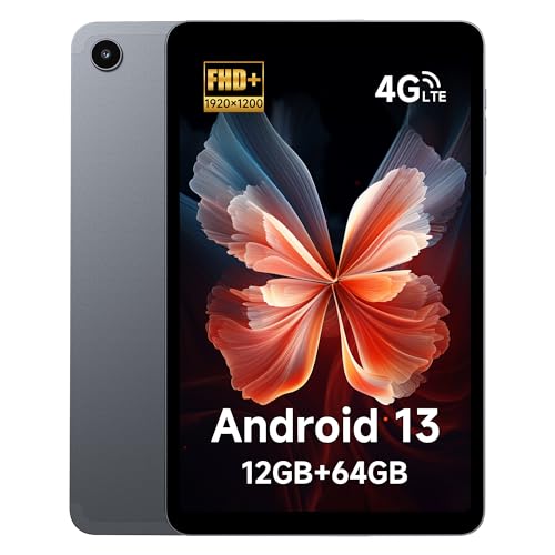 ALLDOCUBE iPlay 50 Mini Tablet Android 13, Tablet 8,4 Zoll FHD 1920x1200 Incell IPS, 12(4+8) GB RAM 64GB ROM/TF 512GB, Tablet PC Octa-Core 1.6GHz, 4G LTE 5GHz WiFi, Bluetooth 5.0, Google GMS/GPS
