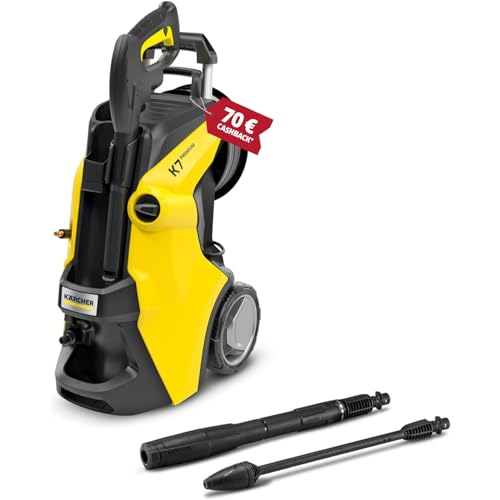 Kärcher Hochdruckreiniger K 7 Premium Power, Druck: max. 180 bar, Fördermenge: 600 l/h, Flächenleistung: 60 m²/h, Gewicht: 17,9 kg, Flex-Hochdruckschlauch, Dreckfräser, Strahlrohr