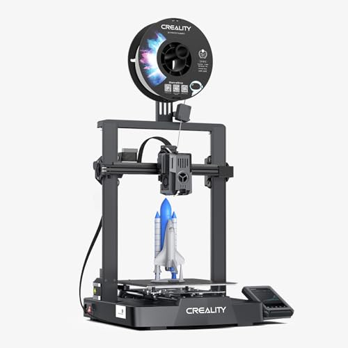Creality Ender-3 V3 KE 3D Drucker, 500 mm/s schnellere Druckgeschwindigkeit, Sprite Direct Extruder, 3D-Printer mit CR Touch Auto-Nivellierung, Präzise X-Achsen Linearschiene, Druckgröße 220x220x240mm