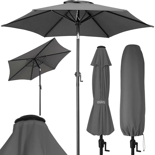 Kingsleeve Sonnenschirm 200 cm UV Schutz 80+