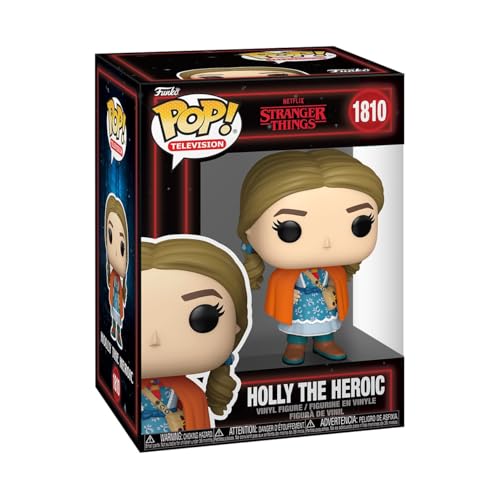 Funko POP! Television: Stranger Things Season 5 - Holly The Heroic - Sammelbare Vinylfigur - Geschenkidee - Offizielles Merchandise - Spielzeug für Kinder & Erwachsene - Modellfigur für Sammler