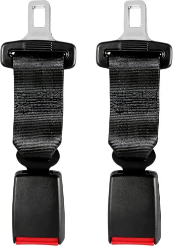 Generische Universal-Auto-Teile, 2-teiliger Satz, schwarz, mit Schnelllösungsschleifen.
