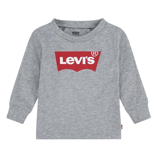 Levi's Kids l/s batwing tee Baby Jungen Grey Heather 18 Monate
