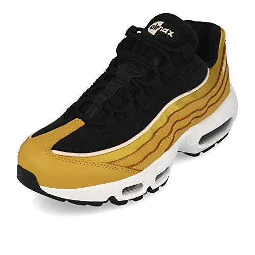Nike WMNS Air Max 95 Lx, Damen Laufschuhe, Mehrfarbig (Wheat Gold/Wheat Gold/Black/Guava Ice 701), 38 EU