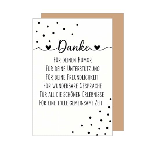 Edition Seidel Premium Glückwunschkarte zum Abschied mit Umschlag. Abschiedskarte mit Spruch Grußkarte Karte Ruhestand Jobwechsel Arbeit Danke Mann Frau Kollege Kollegin Freunde (AS168 SW025)