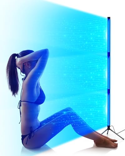 Jitesy solarium für zu hause,460nm&490nm bräunungslampe für zuhause,5 Modes Lichtstufen Komplette Bräunung im ganzen Gesicht und Körper,solarium für eine gleichmäßige Bräunung