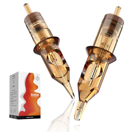 HAWINK Tattoo Patronen Nadeln Einweg Mixed 50Pcs.12 Standard Round Liner Patronen1RL 3RL 5RL 7RL 9RL EN02-50KIT-Q