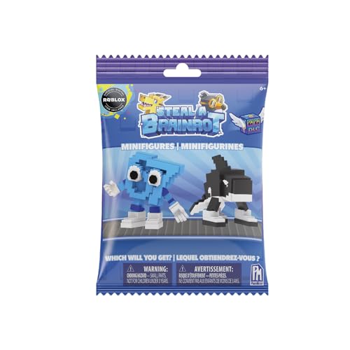 Steal A Brainrot - Minifiguren - Serie 1 - Enthält DLC-Codes einlösbar auf Roblox - Offiziell lizenzierte Mystery-Sammelfiguren von PhatMojo