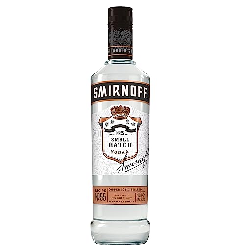 Smirnoff Black No. 55 Small Batch Premium Vodka (1 x 0.7 l)