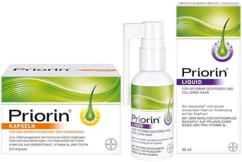 Priorin 270 Kapseln + Liquid Pumplösung 50 ml